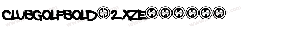 ClubGolfBold-2Xze字体转换
