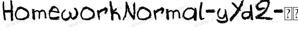 HomeworkNormal-yYd2字体转换