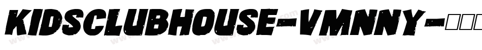 KidsClubHouse-vmnny字体转换