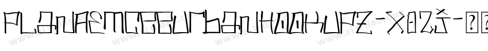 PlanAEmceeUrbanHookUpz-x02j字体转换