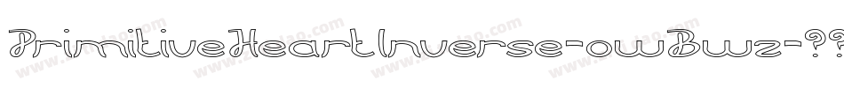 PrimitiveHeartInverse-owBwz字体转换
