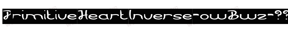 PrimitiveHeartInverse-owBwz字体转换