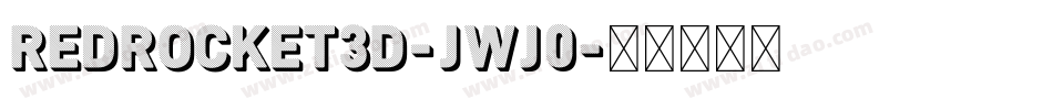 RedRocket3D-jwJ0字体转换