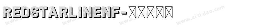 RedStarLineNF字体转换