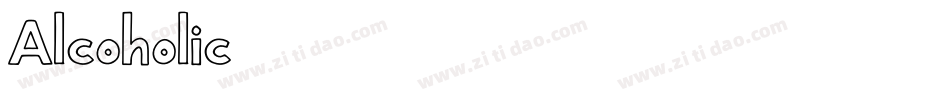 Alcoholic字体转换