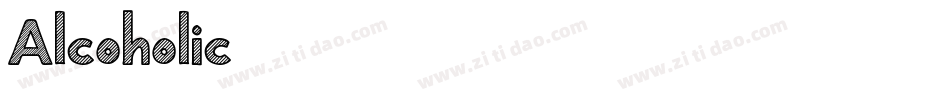 Alcoholic字体转换