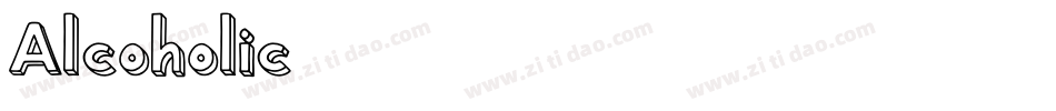 Alcoholic字体转换