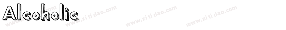 Alcoholic字体转换