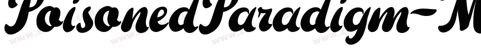PoisonedParadigm-MXGw字体转换