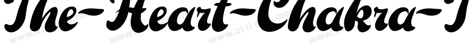 The-Heart-Chakra-TTF-2字体转换