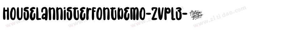 HouseLannisterFontDemo-ZVplz字体转换
