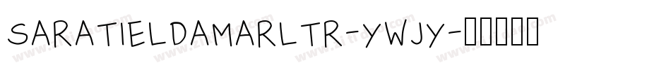 SaratiEldamarLtr-ywJY字体转换