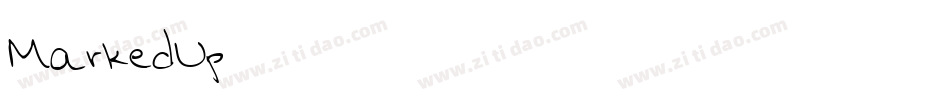MarkedUp字体转换