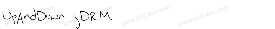 UpAndDown-jDRM字体转换