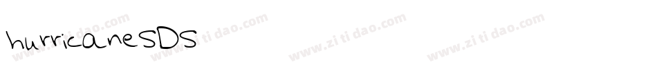 hurricaneSDS字体转换