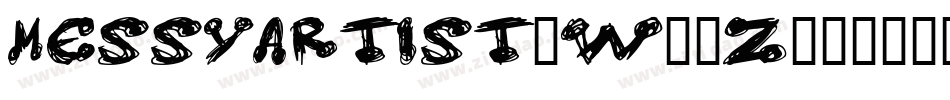 MessyArtist-w51Z字体转换