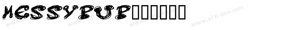 MessyPup字体转换