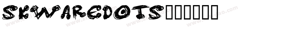 SkwareDots字体转换