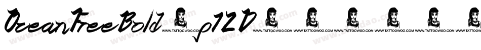 OceanFreeBold-p12D字体转换