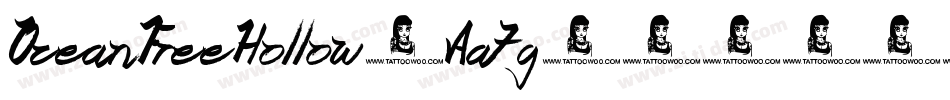 OceanFreeHollow-Aa7g字体转换