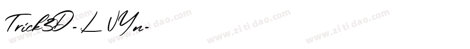 Trick3D-LVYn字体转换