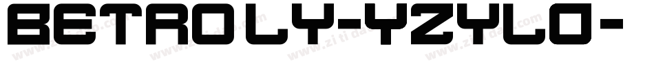 Betroly-YzylO字体转换