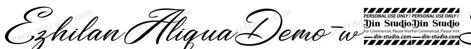 EzhilanAliquaDemo-w13BZ字体转换