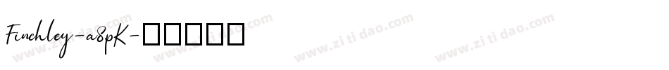 Finchley-a8pK字体转换