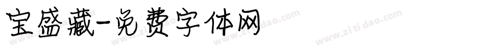 宝盛藏字体转换
