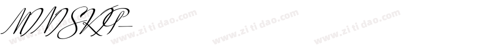 MINISKIP字体转换