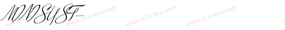 MINISYST字体转换
