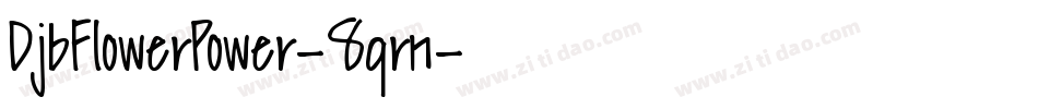 DjbFlowerPower-8qrn字体转换