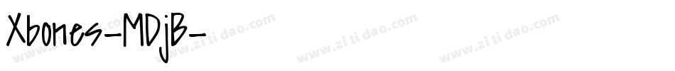 Xbones-MDjB字体转换