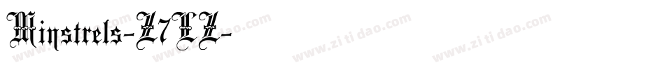 Minstrels-Z7LZ字体转换