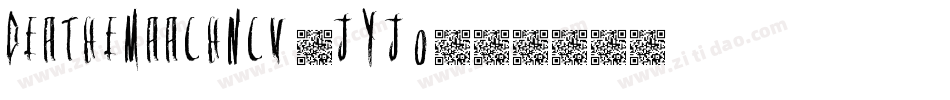 DeatheMaachNcv-jYj0字体转换