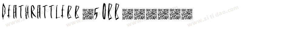 Deathrattlebb-5OBB字体转换