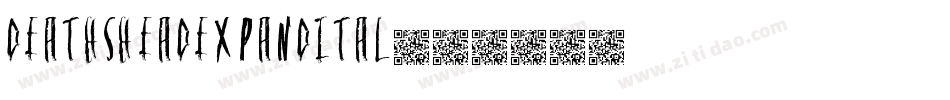 deathsheadexpandital字体转换