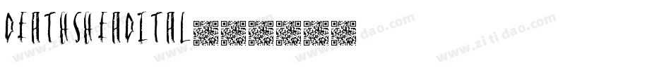 deathsheadital字体转换
