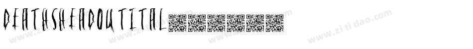 deathsheadoutital字体转换