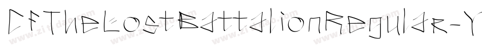 CfTheLostBattalionRegular-Yvy8字体转换