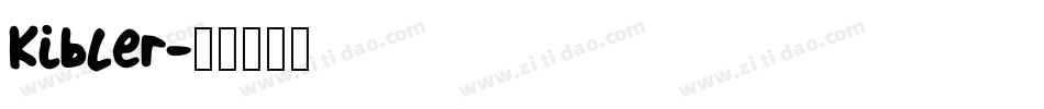 Kibler字体转换