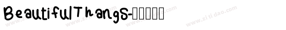 BeautifulThangs字体转换