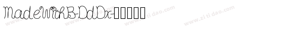 MadeWithB-DdDx字体转换
