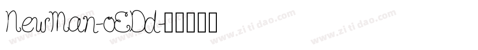 NewMan-oEDd字体转换