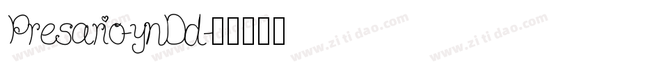 Presario-ynDd字体转换