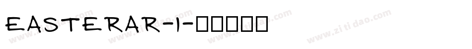 EASTERAR-1字体转换