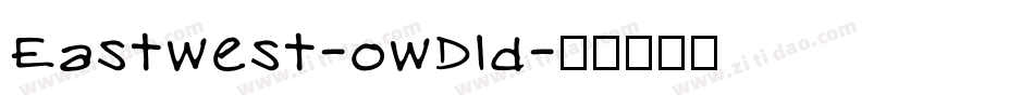 EastWest-0WDld字体转换