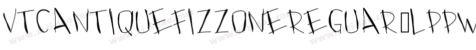 VtcAntiquefizzoneReguar-lPPw字体转换