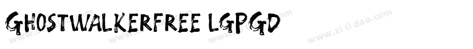 Ghostwalkerfree-lgPGD字体转换