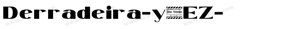 Derradeira-y2EZ字体转换